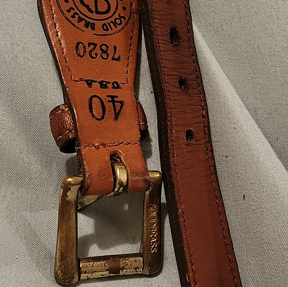 VINTAGE DOONEY&BOURKE BELT - Picture 4 of 6